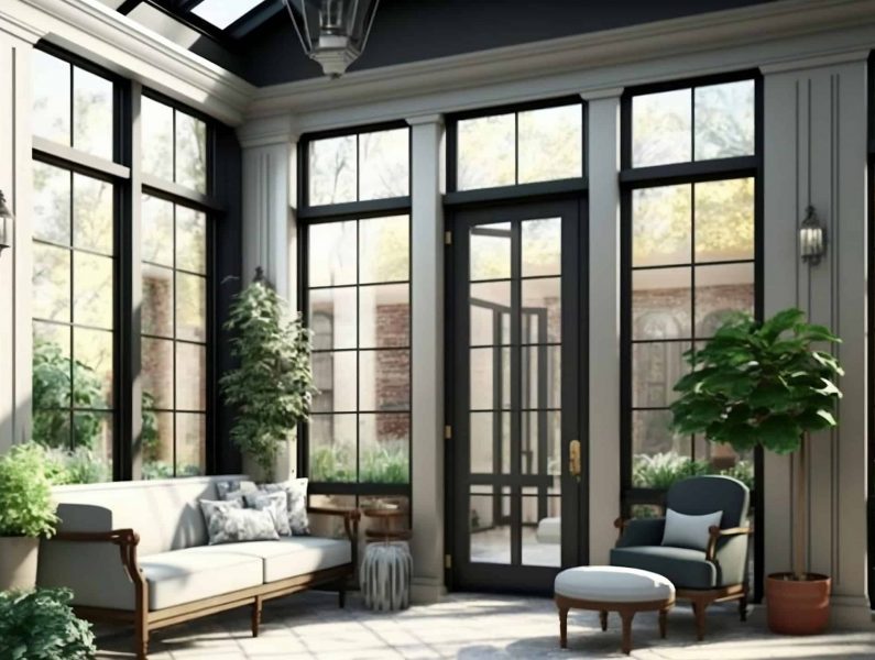 spring outdoor sunroom